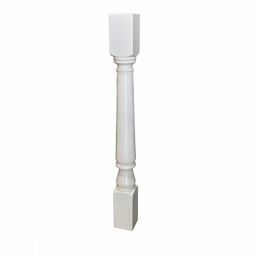 Baluster gegrond 90 mm gedraaid