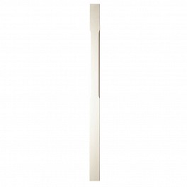 Hoofdbaluster gegrond 90 mm. strak