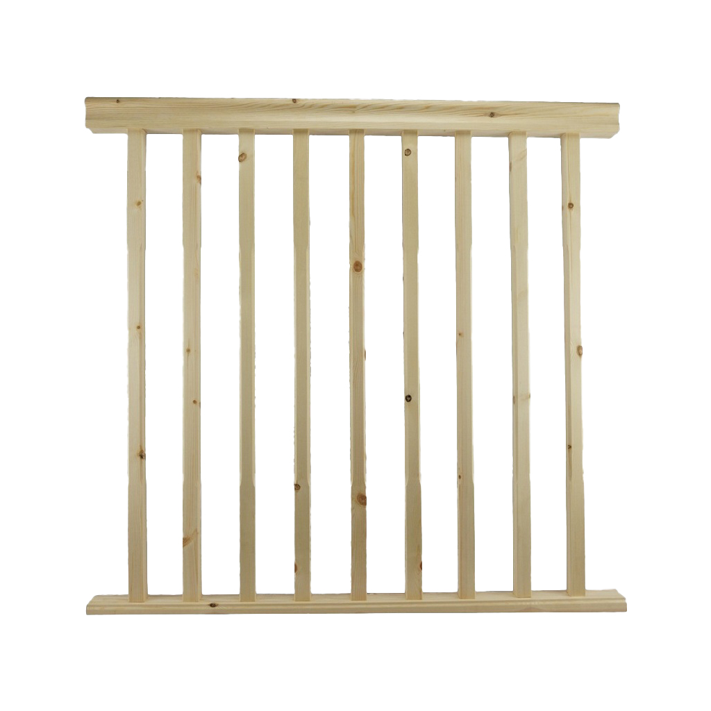 Balustrade grenen spijl 32 facet