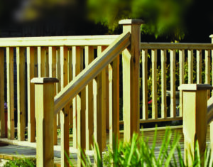 Geïmpregneerde Balusters